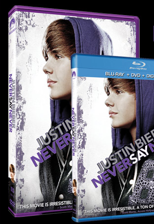 justin bieber never say never 2011 bluray. Never Say Never: $5/1